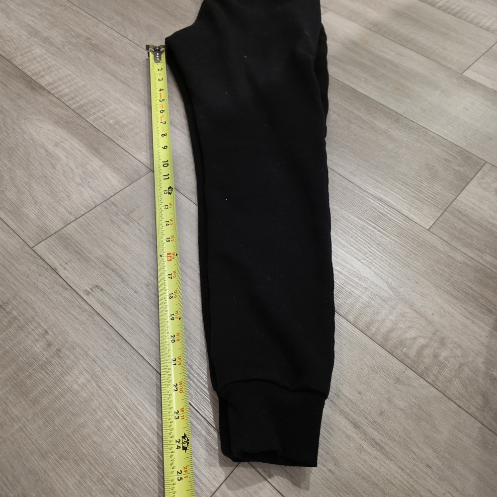 Urban Heritage Black Jogger Sweatpants Size Small Minimalist Athleisure Zip Pock - Picture 10 of 10